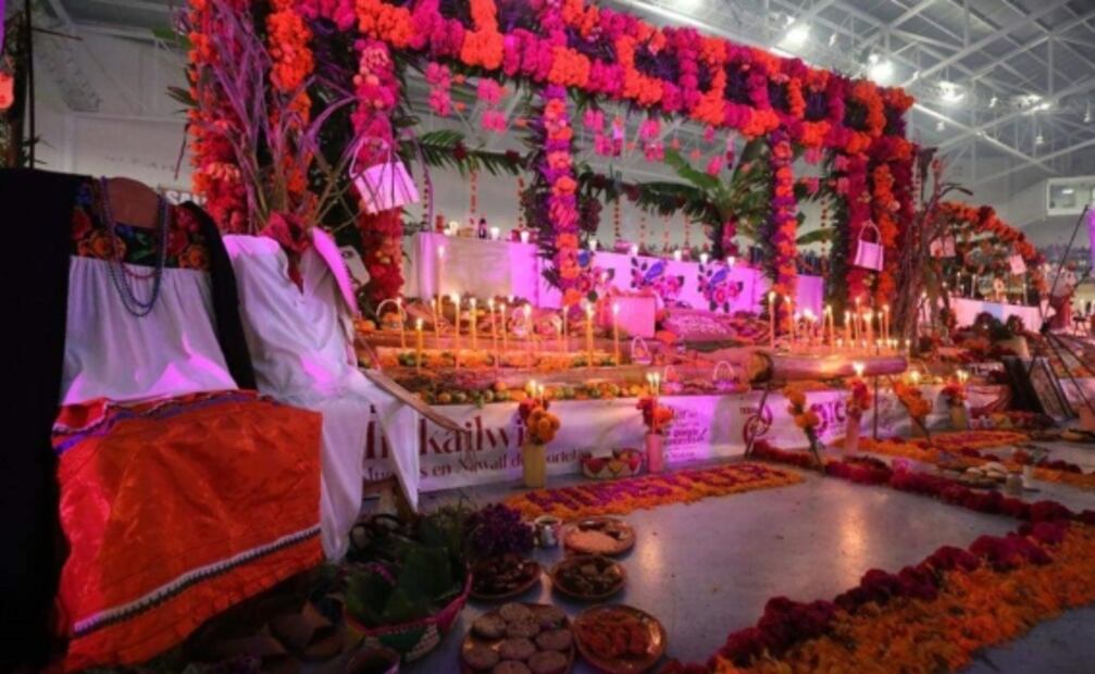Veracruz rompe récord del altar de muertos más grande del mundo
