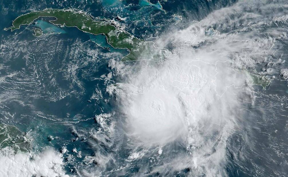 El huracán Beryl llegará a las costas de Quintana Roo. Foto:AFP
