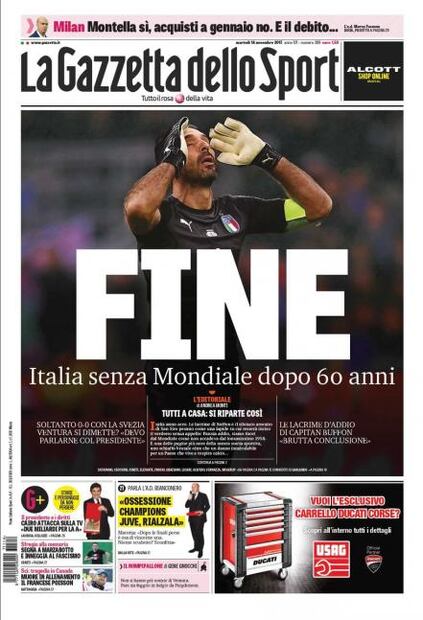 Apocalipsis: prensa italiana 