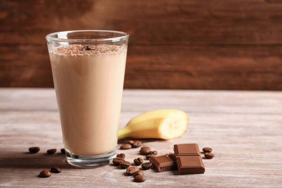 Un poderoso batido de cacao energizante