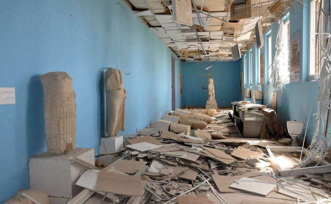 Aunque algunas piezas en el Museo Nacional de Palmira sí fueron destruidas y saqueadas, la mayoría se rescató previo al arribo del Estado Islámico. (FOTO: Archivo EL UNIVERSAL)