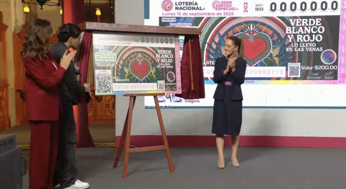 Billete conmemorativo de la Lotería Nacional