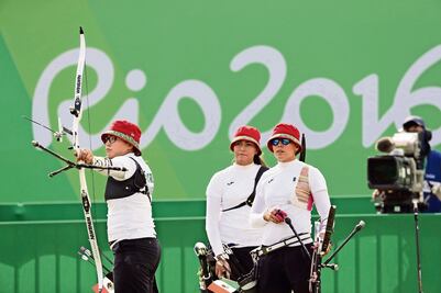 El viento se ensaña con las arqueras mexicanas