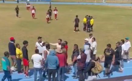Partido de futbol en Tlaxcala termina en a golpes y disparos; no se reportan daños o víctimas