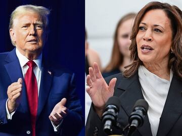 Trump aprovecha el desplome en bolsa para atacar a Harris: "los mercados nunca la aceptarán"