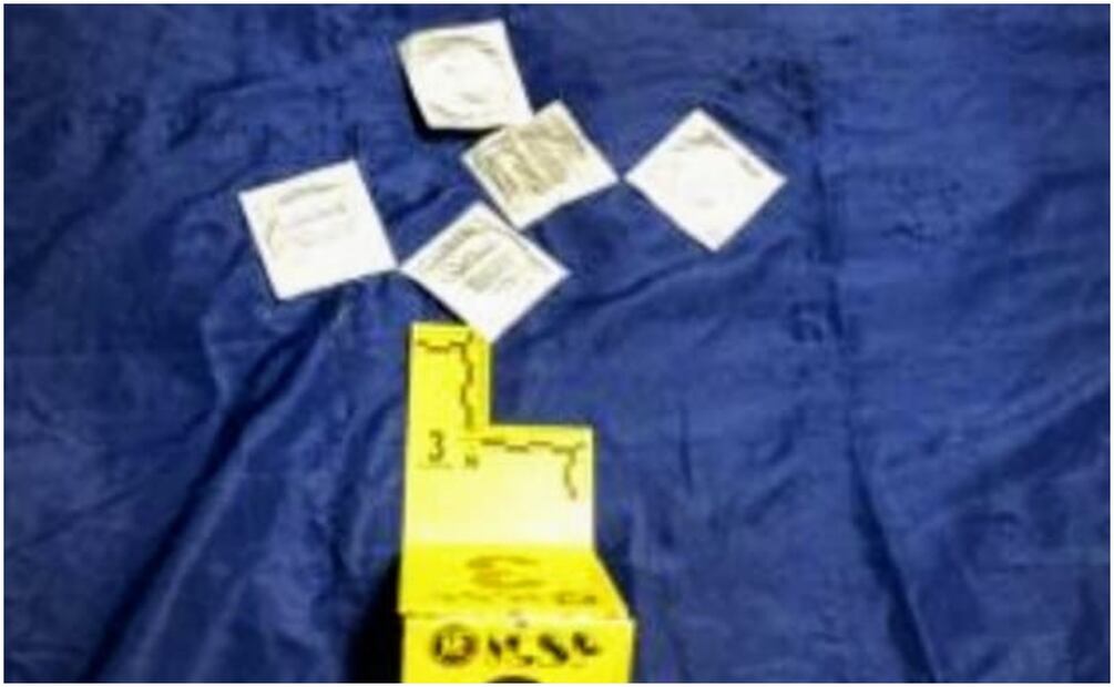 Elementos de seguridad encontraron distintos preservativos en las viviendas de Monterrey, Nuevo León (25/01/2025). Foto: Especial