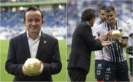 Mikel Arriola presente en Rayados vs Cruz Azul