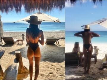 Emily Ratajkowski luce sus curvas en Tulum