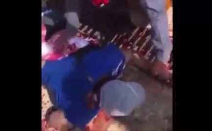 Hombre de unos 20 años, con barba, vestido de negro apuñaló a mexicanos en Jordania