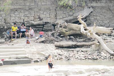 Padece el Grijalva “deshidratación”