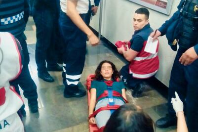 Presunto marino dispara dentro de vagón del Metro y desata pánico