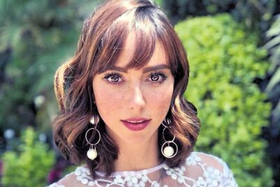 Natalia Téllez y su make up con el que parece muñeca 