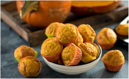 #RECETA  Muffins de calabaza