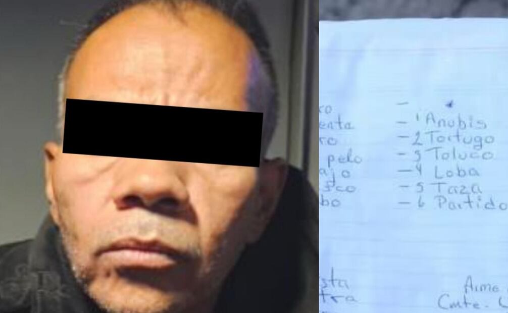 "Lastra" aparece en los apuntes encontrados en Teuchitlán. Foto: Especial