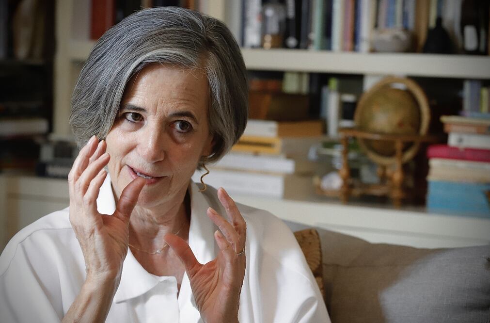 Mónica Lavín, escritora y colaboradora de EL UNIVERSAL.
Foto: EL UNIVERSAL / Berenice Fregoso