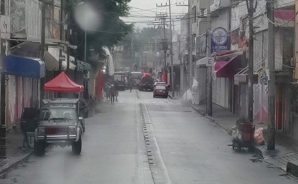 Se reporta un incendio en el mercado de la Merced; no hay personas lesionadas. Foto: Juan Carlos Williams