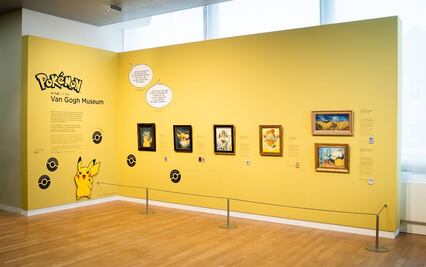 Pokémon estrena exposición en el Museo Van Gogh de Ámsterdam
