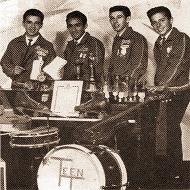 "Confidente de secundaria", de Jerry Lee Lewis, "Lucila" de Little Rochard y "Quiero ser libre" de Elvis Presley son sólo algunas de las rolas que versionaron los Teen Tops para Latinoamérica. Archivo EL UNIVERSAL.