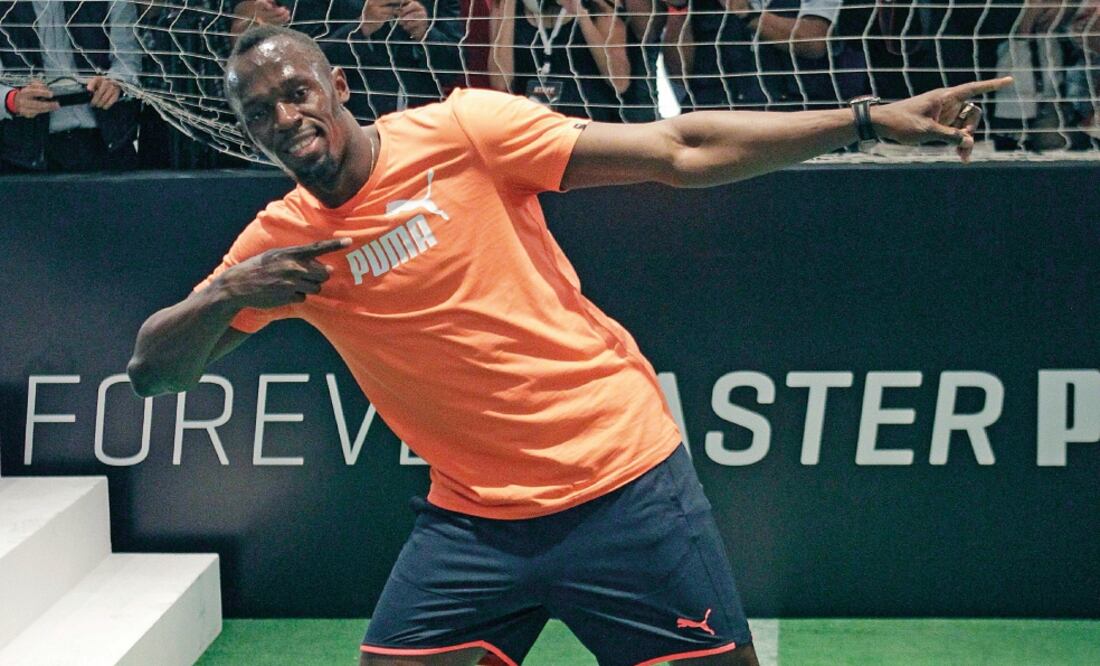 Usain no cae en falsas modestias y se ve como un atleta excepcional (ALEJANDRO ACOSTA. EL UNIVERSAL)