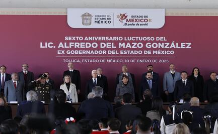 Conmemoran sexto aniversario luctuoso de Alfredo del Mazo González, exgobernador del Estado de México