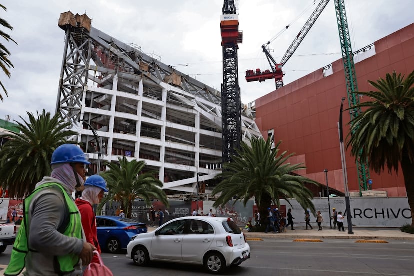 Aún está en  obra y ya hay plagas y grietas en la nueva sede del Archivo General Agrario