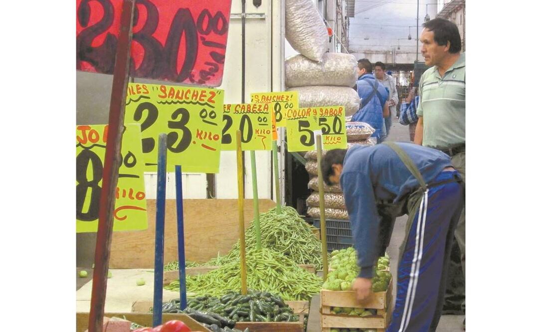 Una canasta alimentaria. Foto: ARCHIVO EL UNIVERSAL