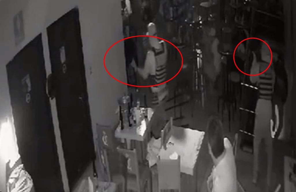 Cámaras captaron el robo. FOTO: Especial/ EL UNIVERSAL/