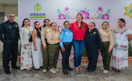 Madres policías reciben reconocimiento en Mérida; un homenaje a su valentía y compromiso con la seguridad