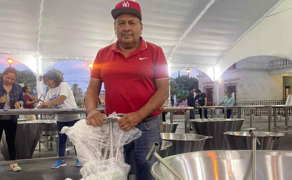 Pijijiapan, Chiapas mantiene el Récord Guinness del quesillo más grande del mundo, luego de que en agosto pasado elaboraran uno de 558 kilos. Foto: Especial