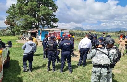 Confirman un muerto y dos lesionados tras explosión de polvorín en Ozumba