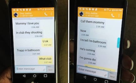 El último mensaje de una víctima de la masacre en Orlando