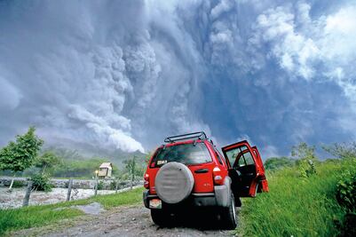 Cierran aeropuerto por Volcán de Fuego