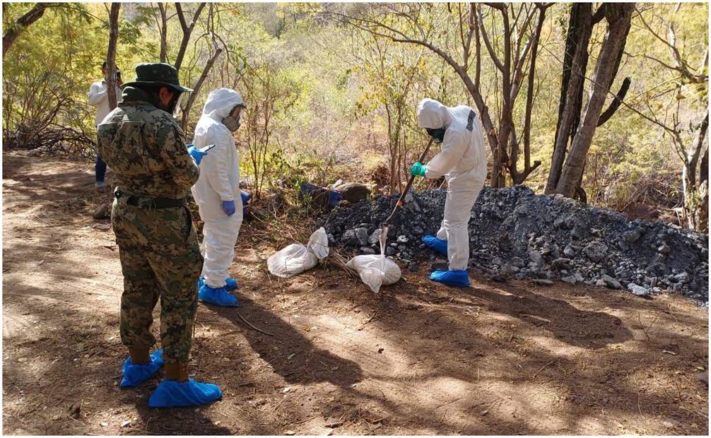 Elementos de la Unidad de Operaciones Especiales (UNOPES) de la Semar en coordinación con la FGR, localizó y neutralizó un laboratorio clandestino, presuntamente empleado para la elaboración de drogas sintéticas. Foto: Especial