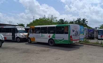 Choferes de transporte público se declaran en huelga en Mérida; exigen a patrones garantizar sus derechos laborales