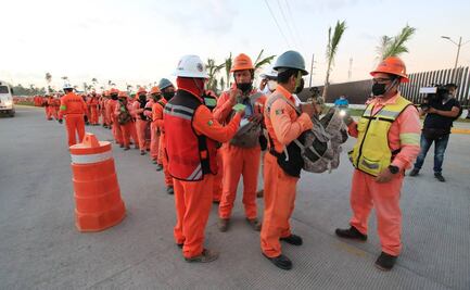 Derechos Humanos de Tabasco investiga uso de fuerza contra trabajadores en Dos Bocas