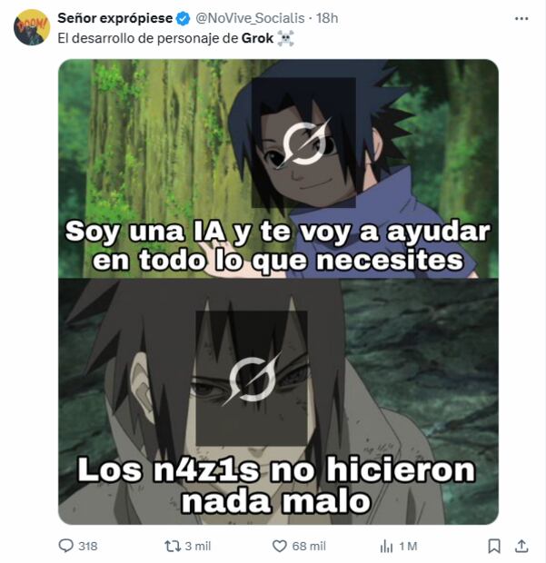 Usuarios de redes sociales compartieron sus mejores memes y reacciones. Foto: X Captura de pantalla