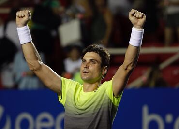 David Ferrer vence a Rublev y avanza a segunda ronda del Abierto Mexicano