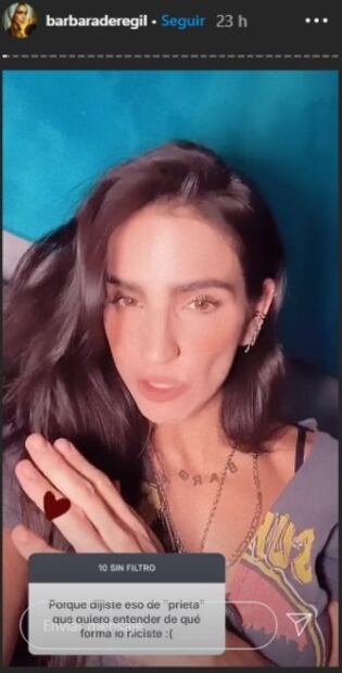 Yo no soy racista; yo no ofendí a nadie: Bárbara de Regil
