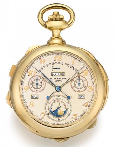 Subastas de 2017 arrancan con tesoro de Patek Philippe