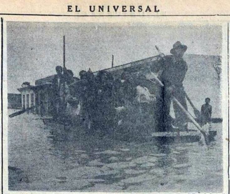 El diluvio que desbordó los ríos de la CDMX en 1955