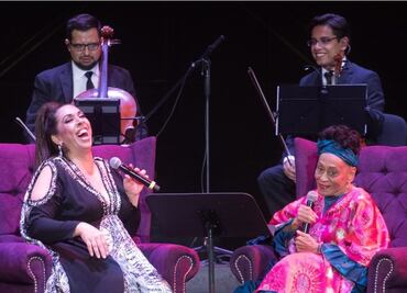 Omara Portuondo y Regina Orozco estarán en Los Pinos