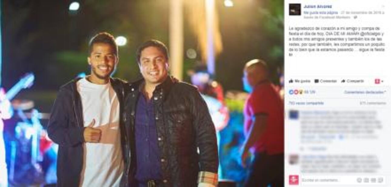 Julión Álvarez y su pasión por el futbol
