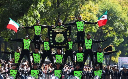 Policía capitalina celebra su día con desfile en el Centro Histórico; así se vivió