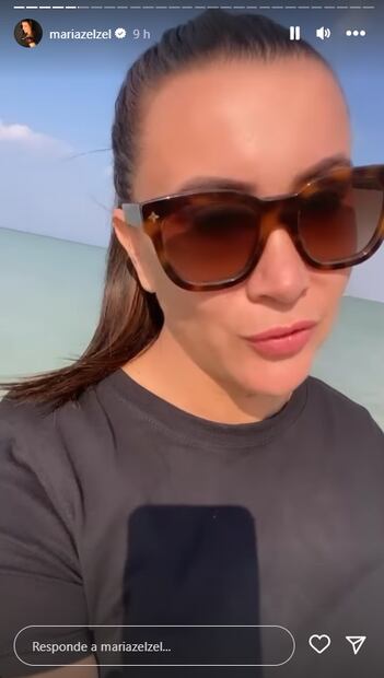 En plena playa de Qatar, autoridades le piden a Mariazel no usar bikini 