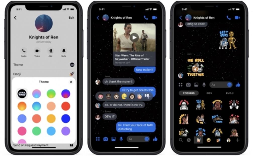 Facebook Messenger tendrá stickers de Star Wars