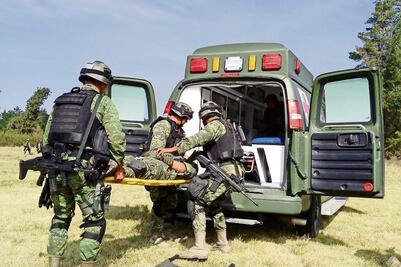 Ejército se prepara durante un año contra desastres