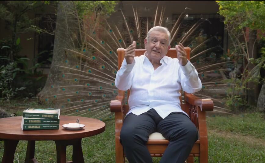 El expresidente Andrés Manuel López Obrador. Foto: Captura de pantalla