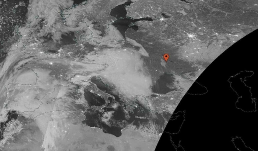 Satélite de la NASA capta apagón en Ucrania, a 19 días de la invasión rusa