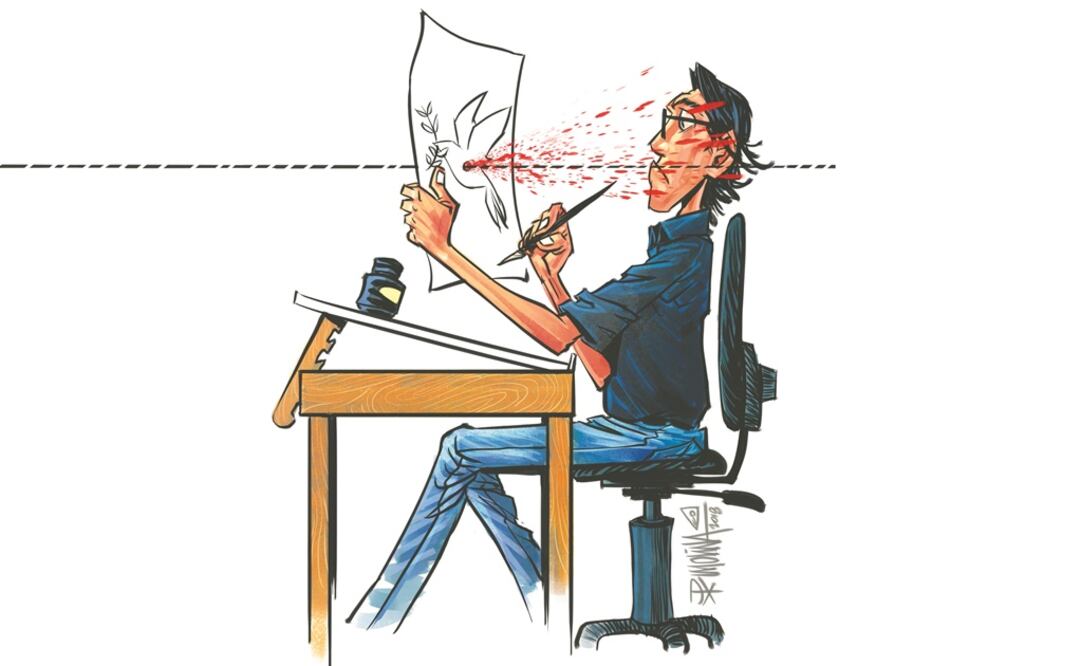 Caricatura de PxMolina, de Nicaragua.