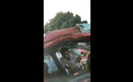 Oaxaca. Se aprovecha accidente y roba a conductora lesionada en automóvil